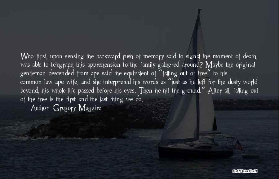 Last Words Before Death Quotes By Gregory Maguire