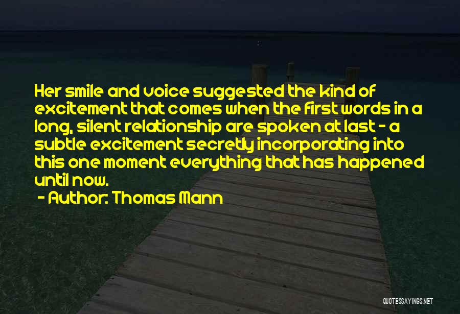 Last Words Quotes By Thomas Mann