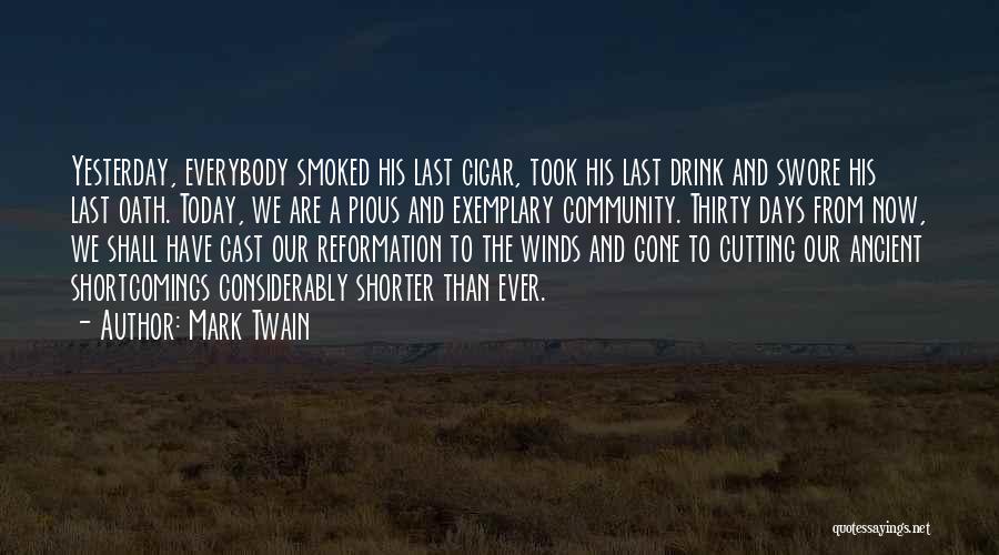 Last Year And New Year Quotes By Mark Twain