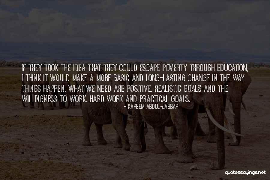 Lasting Change Quotes By Kareem Abdul-Jabbar Lasting Change Quotes By Kareem Abdul-Jabbar