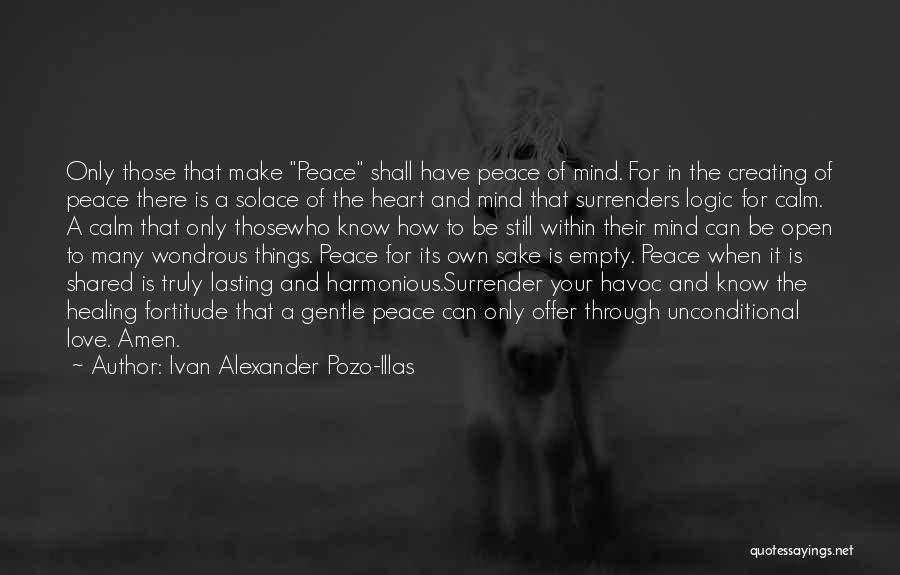 Lasting Love Quotes By Ivan Alexander Pozo-Illas