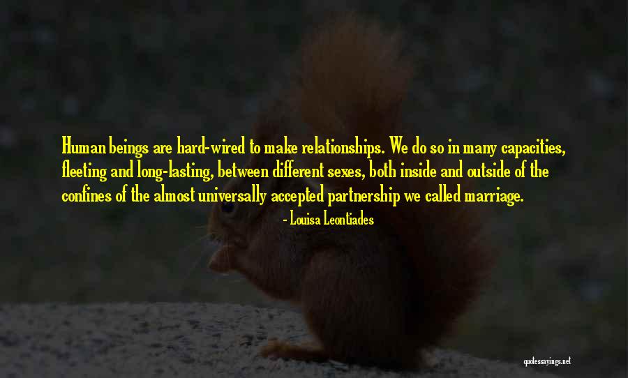 Lasting Love Relationships Quotes By Louisa Leontiades