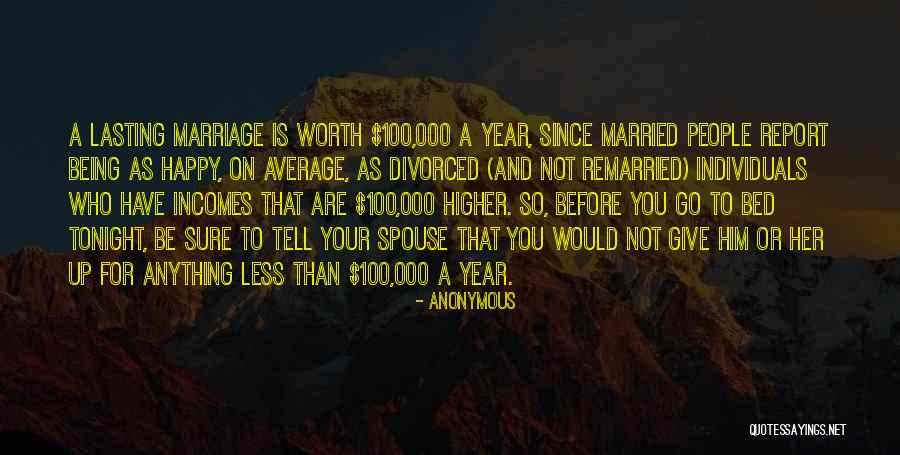 Lasting Marriage Quotes By Anonymous