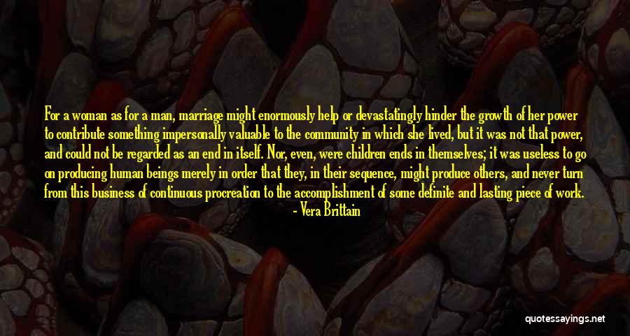 Lasting Marriage Quotes By Vera Brittain