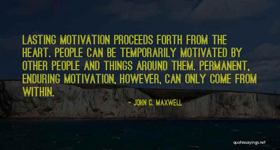 Lasting Quotes By John C. Maxwell