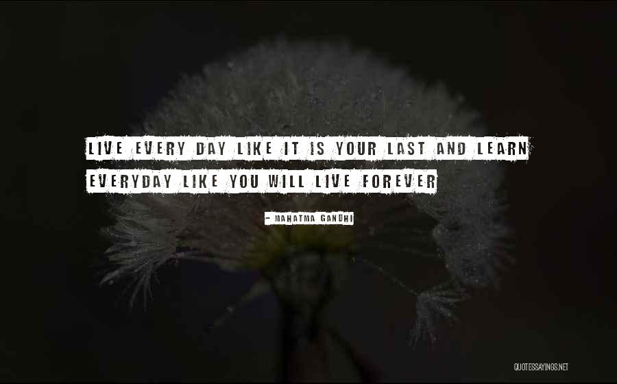 Lasts Forever Quotes By Mahatma Gandhi