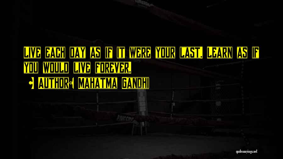 Lasts Forever Quotes By Mahatma Gandhi