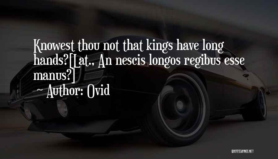 Lat Long Quotes By Ovid