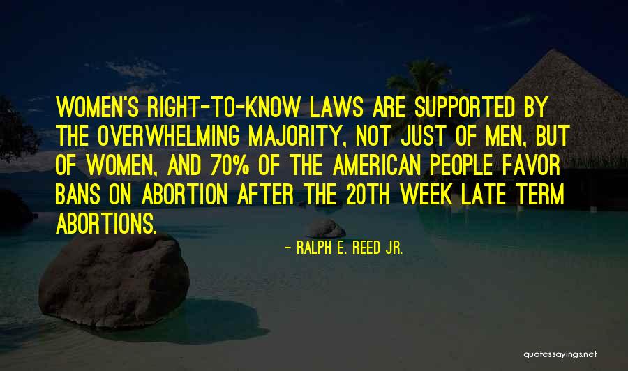 Late But Right Quotes By Ralph E. Reed Jr.