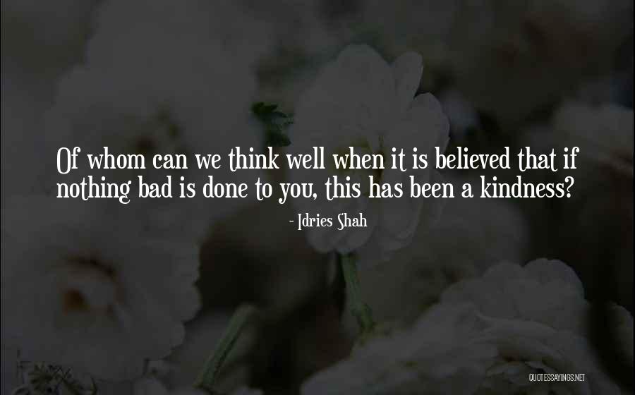 Late Realisation Quotes By Idries Shah