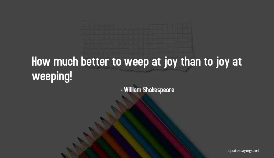 Late Realisation Quotes By William Shakespeare