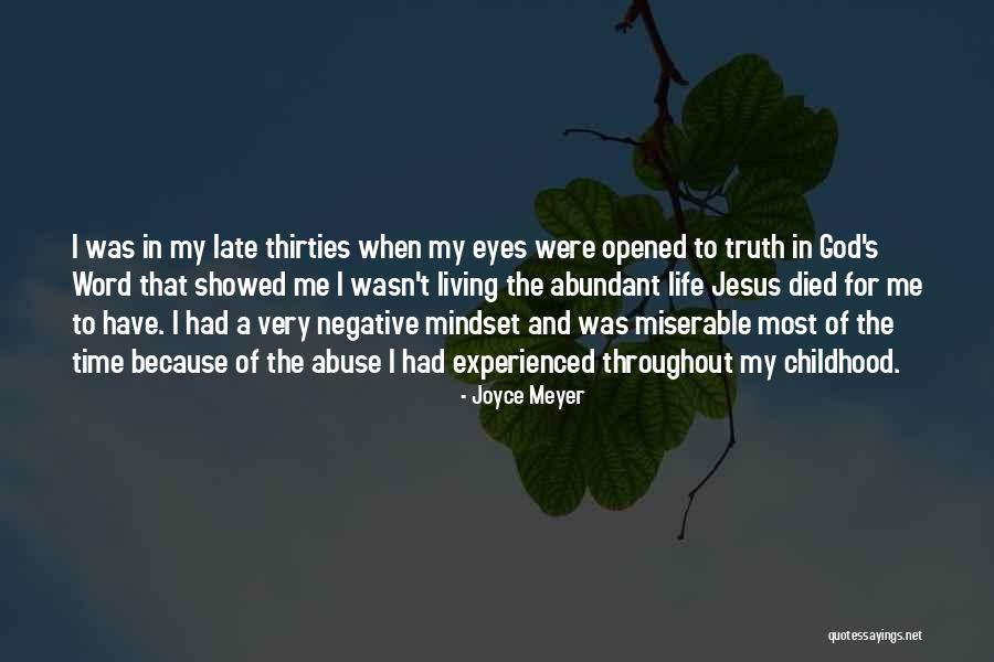 Late Thirties Quotes By Joyce Meyer Late Thirties Quotes By Joyce Meyer