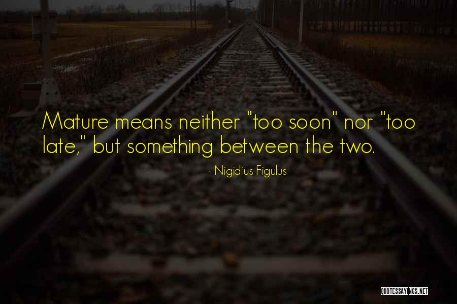 Late What Does That Mean Quotes By Nigidius Figulus Late What Does That Mean Quotes By Nigidius Figulus