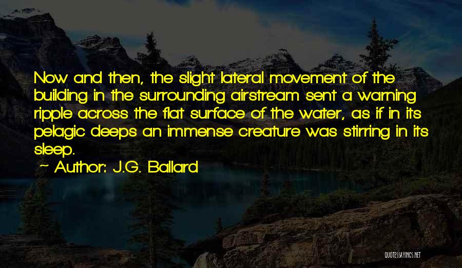 Lateral Quotes By J.G. Ballard