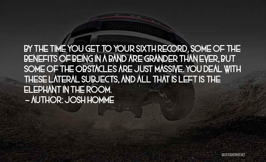 Lateral Quotes By Josh Homme