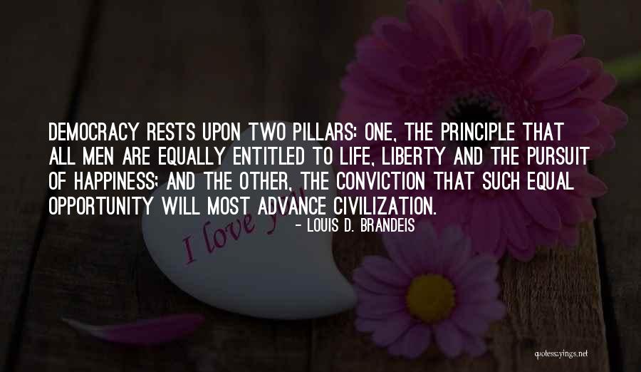 Laterally Positioned Quotes By Louis D. Brandeis Laterally Positioned Quotes By Louis D. Brandeis