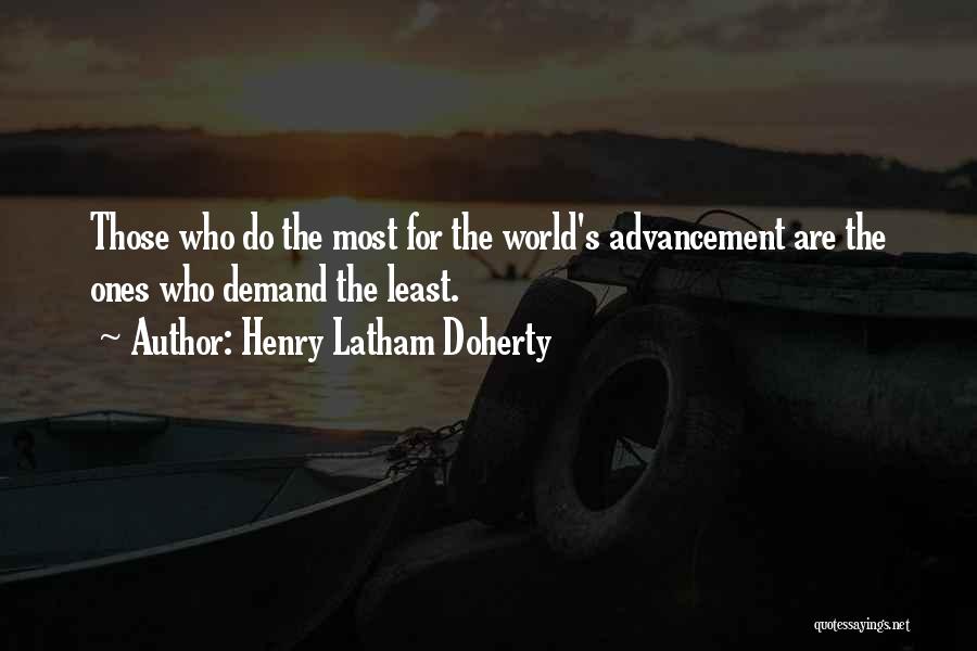 Latham Quotes By Henry Latham Doherty