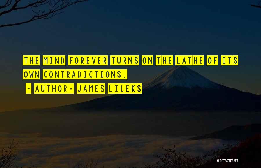 Lathe Quotes By James Lileks