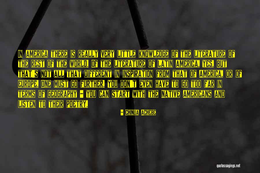 Latin American Quotes By Chinua Achebe Latin American Quotes By Chinua Achebe