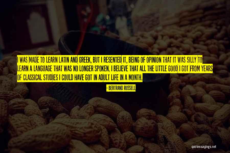 Latin And Greek Quotes By Bertrand Russell Latin And Greek Quotes By Bertrand Russell