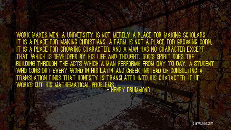 Latin And Greek Quotes By Henry Drummond Latin And Greek Quotes By Henry Drummond
