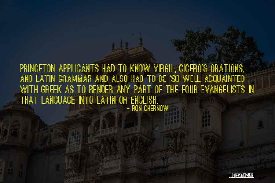 Latin And Greek Quotes By Ron Chernow Latin And Greek Quotes By Ron Chernow