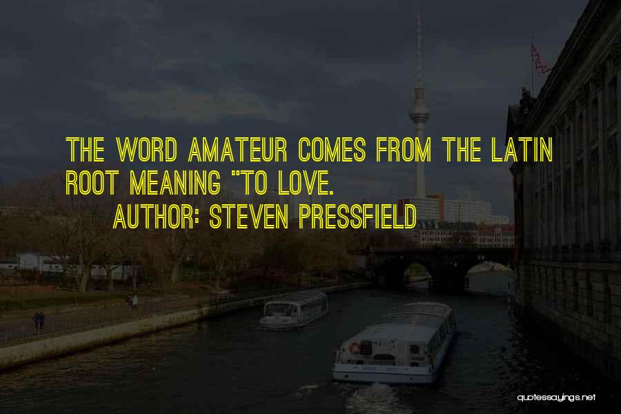 Latin Love Quotes By Steven Pressfield