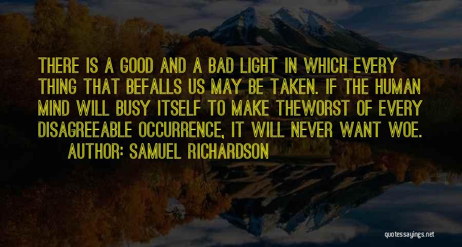 Latin Mortality Quotes By Samuel Richardson