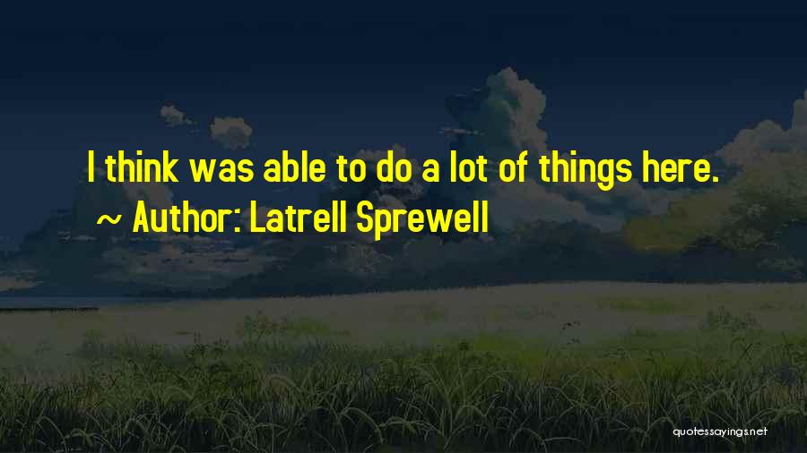 Latrell Sprewell Quotes 1667620