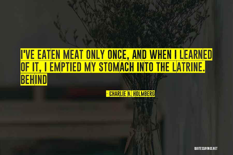 Latrine Quotes By Charlie N. Holmberg Latrine Quotes By Charlie N. Holmberg
