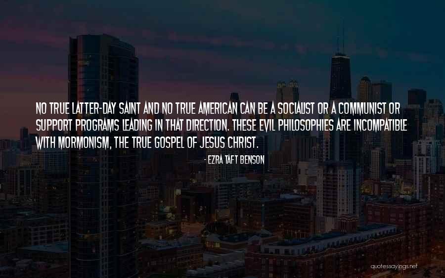 Latter Day Quotes By Ezra Taft Benson