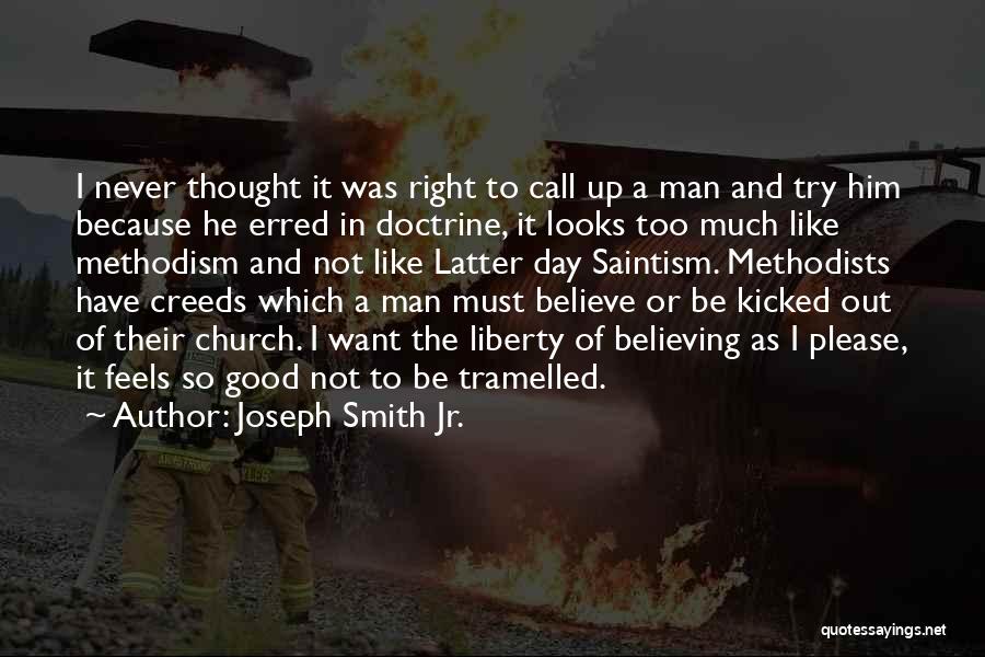 Latter Day Quotes By Joseph Smith Jr.