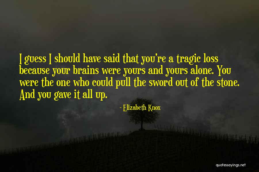 Laudani Inmobiliaria Quotes By Elizabeth Knox