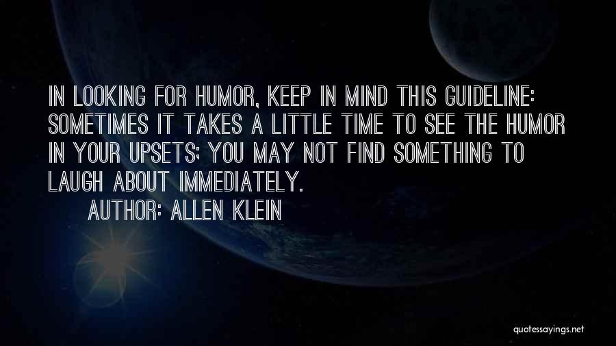 Laugh A Little Quotes By Allen Klein