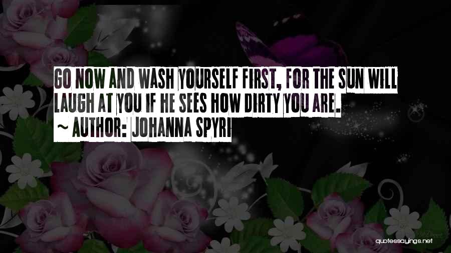 Laugh At Yourself Quotes By Johanna Spyri