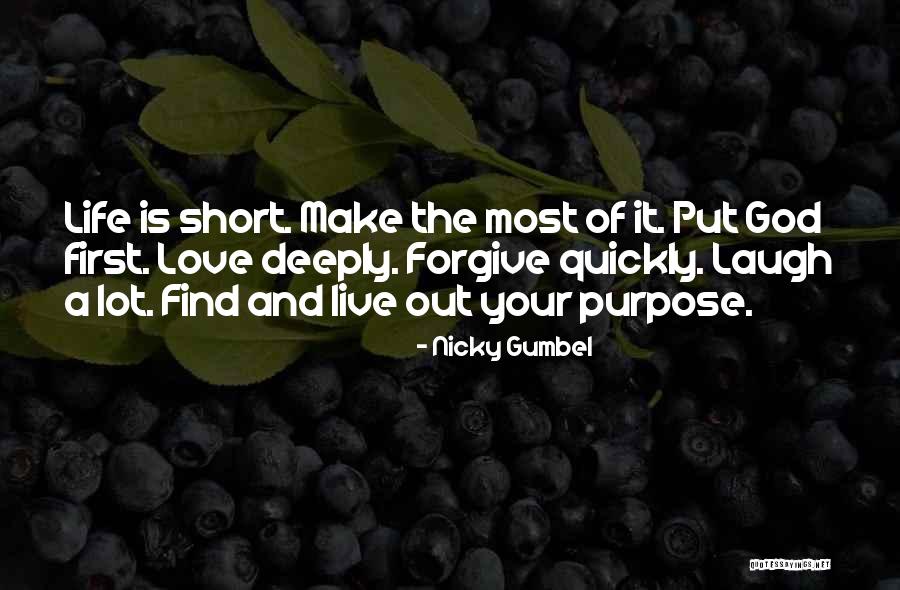 Laugh Love Live Quotes By Nicky Gumbel Laugh Love Live Quotes By Nicky Gumbel
