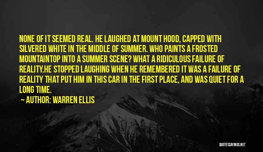 Laughing And Summer Quotes By Warren Ellis