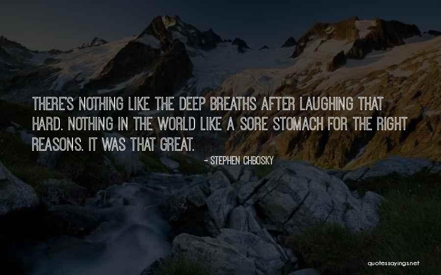 Laughing Hard Quotes By Stephen Chbosky Laughing Hard Quotes By Stephen Chbosky