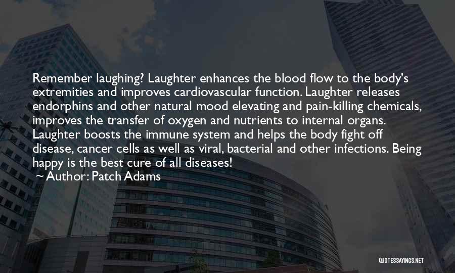 Laughing Helps Quotes By Patch Adams