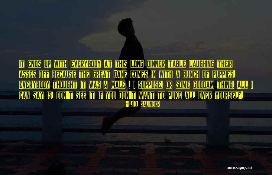 Laughing It Off Quotes By J.D. Salinger Laughing It Off Quotes By J.D. Salinger