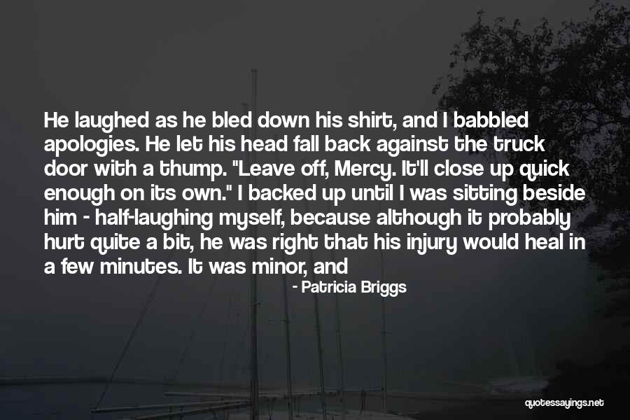 Laughing It Off Quotes By Patricia Briggs Laughing It Off Quotes By Patricia Briggs