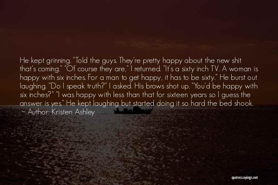 Laughing So Hard Quotes By Kristen Ashley