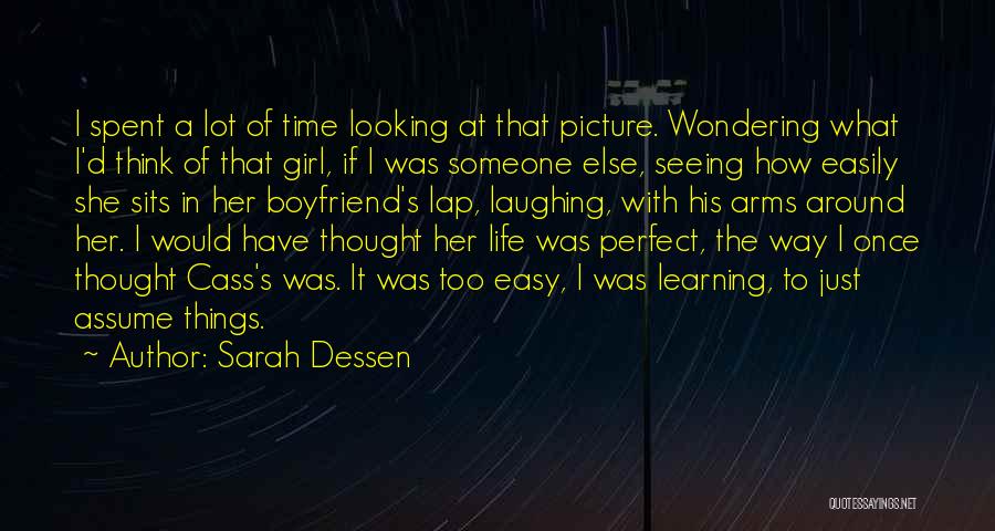 Laughing With Someone Quotes By Sarah Dessen
