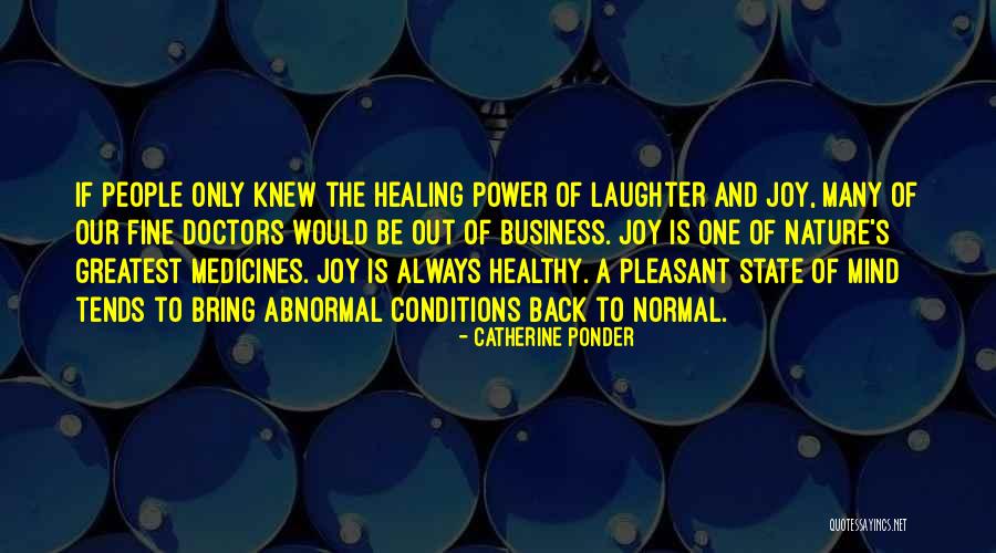 Laughter And Joy Quotes By Catherine Ponder