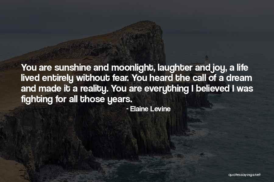 Laughter And Joy Quotes By Elaine Levine