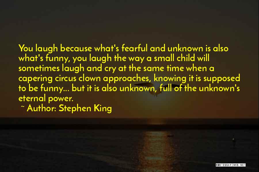 Laughter Funny Quotes By Stephen King