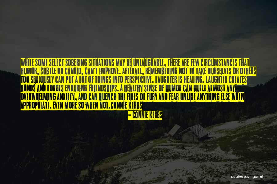Laughter Healing Quotes By Connie Kerbs Laughter Healing Quotes By Connie Kerbs