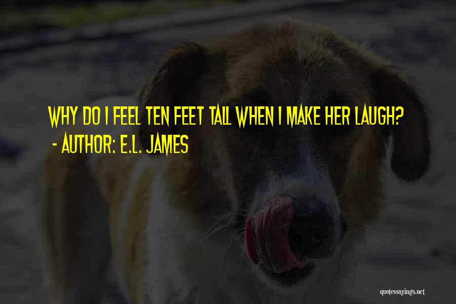 Laughter Love Quotes By E.L. James