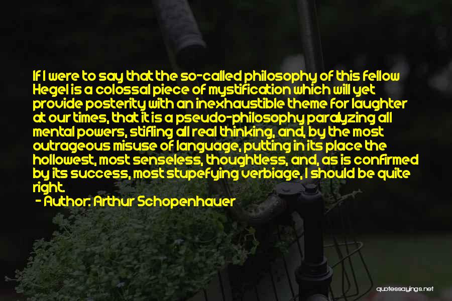 Laughter Out Of Place Quotes By Arthur Schopenhauer