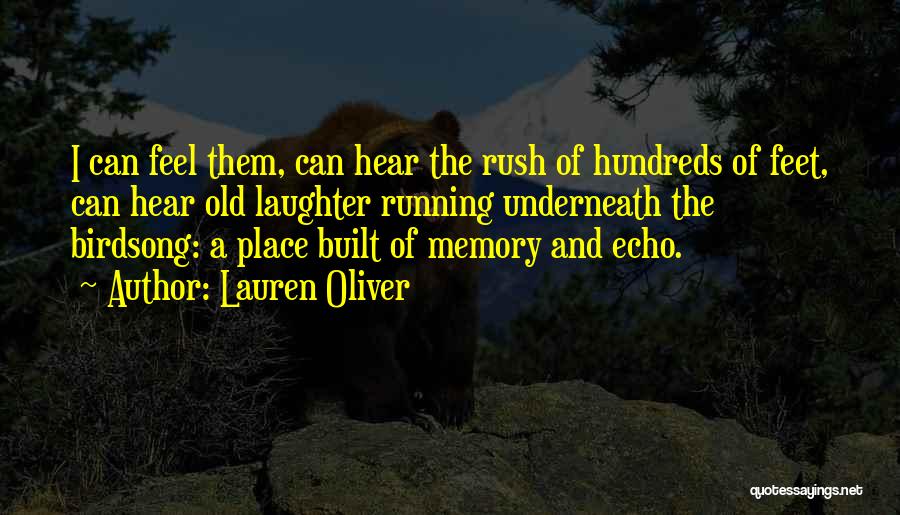 Laughter Out Of Place Quotes By Lauren Oliver